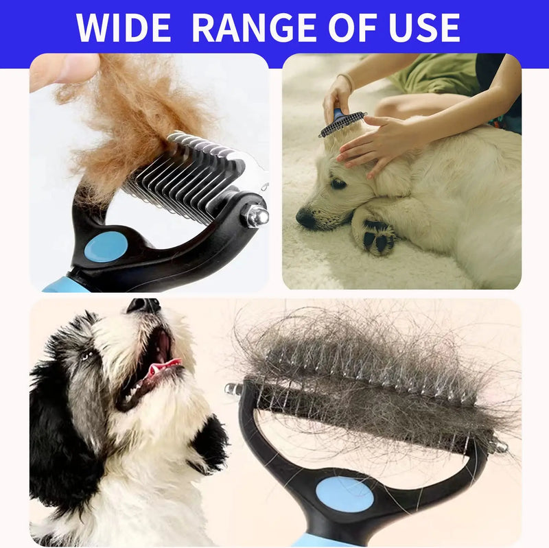 Brosse Professionnelle Anti-Démêlage pour Chiens et Chats
