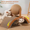 Ferris Wheel Cat Scratcher with Sisal Ball