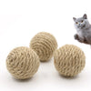 Balle Jouet pour Chat en Chanvre et Sisal Tressée à la Main