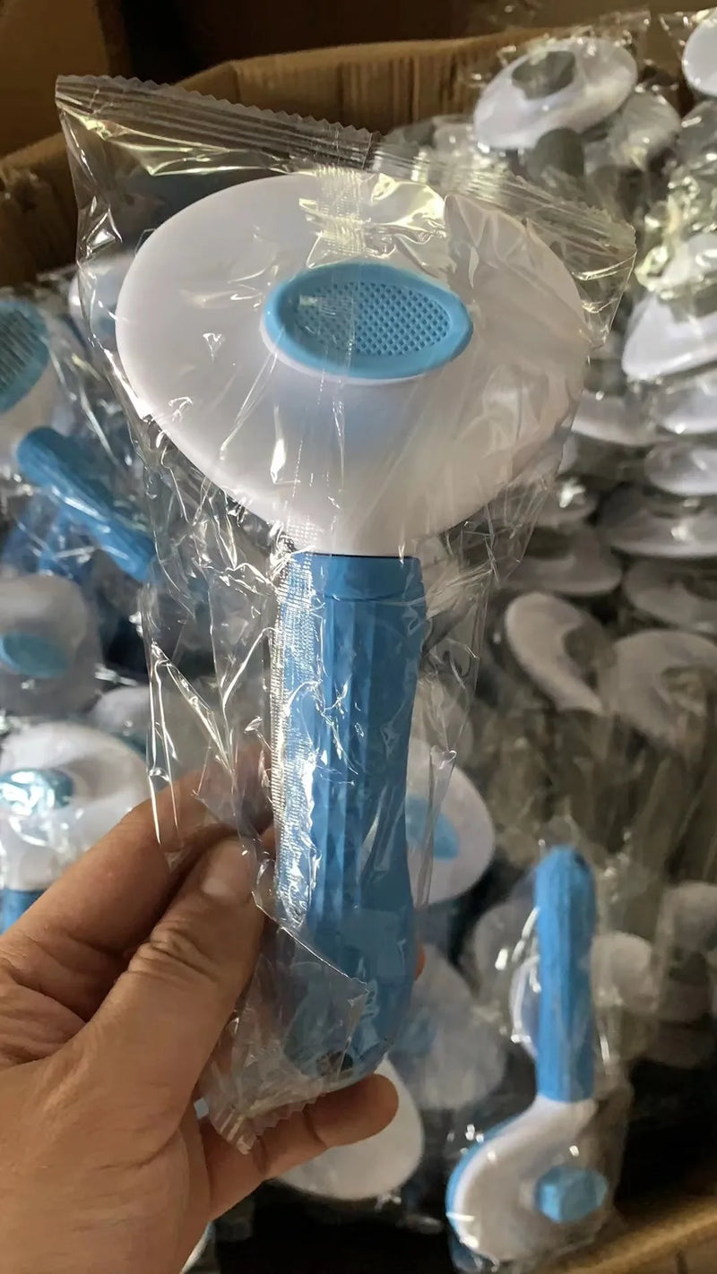 Peigne de toilettage en acier inoxydable pour animaux