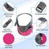 Portable Dog Carrier with Breathable Mesh and Adjustable Strap