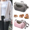 Mesh-Panel Hamster Crossbody Carrier