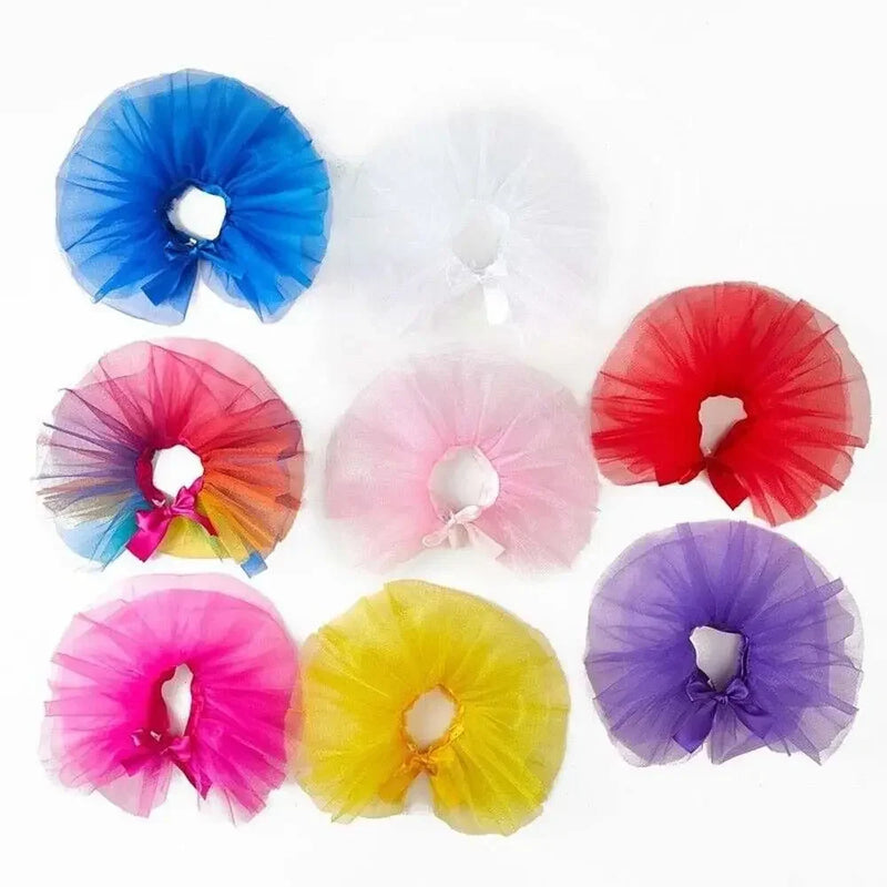 Vestido Tutú de Encaje para Princesas: Perros Pequeños y Medianos