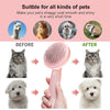 One-Key Pet Hair Removal Brush for Cats and Dogs