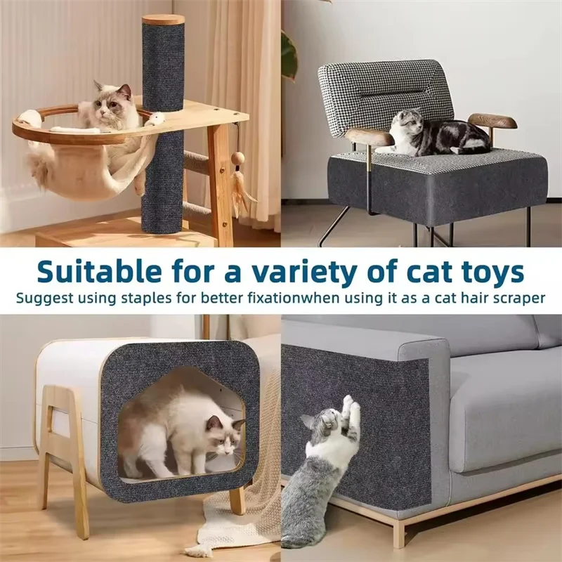 Tapis Protecteur Anti-Griffes Auto-Accrochant pour Chats