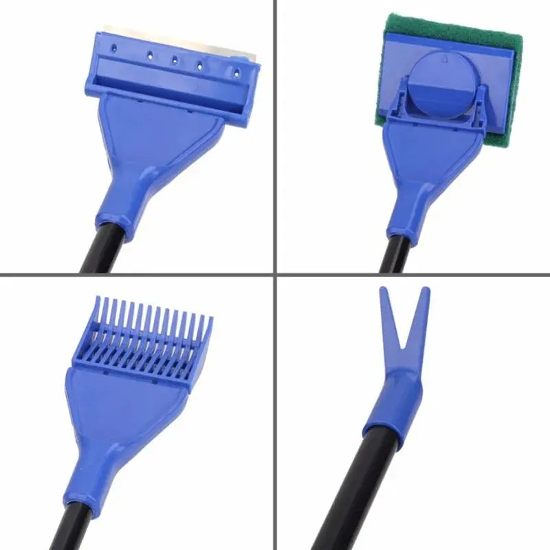 5-in-1 Aquarium Cleaning Kit with Interchangeable Heads