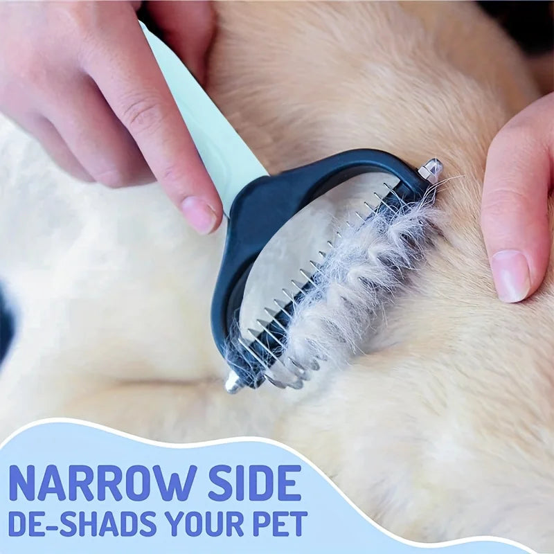 Stainless Steel Pet Grooming Comb for Dogs and Cats