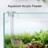Acrylic Aquarium Fish Feeder with Transparent Tube