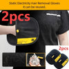 Double-Sided Pet Grooming Gloves for Effective Hair Removal