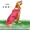 Reflective Waterproof Dog Raincoat with Hood