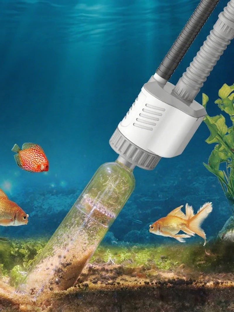Elektrische Aquarium-Wasserwechsel-Pumpe & Kiesreiniger