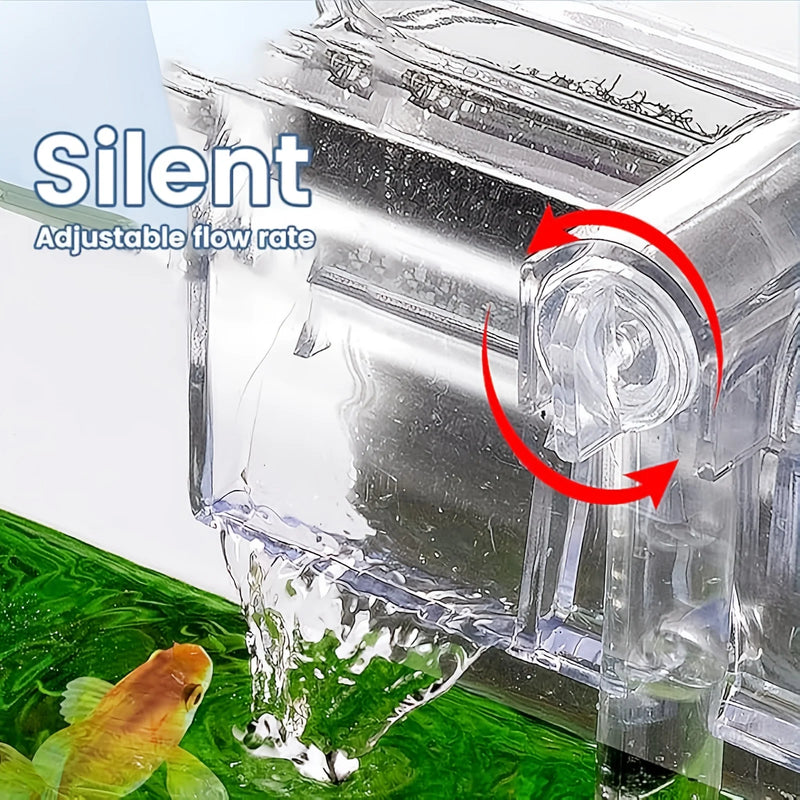 USB Mini Aquarium Hanging Filter for Fish Tanks