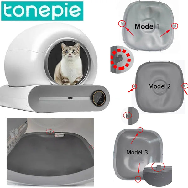 Almohadilla de Silicón para Residuos para Arenero Automático Tonepie Ti Pro