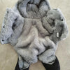 Mono de Algodón Acogedor para Perro con Capucha Impermeable