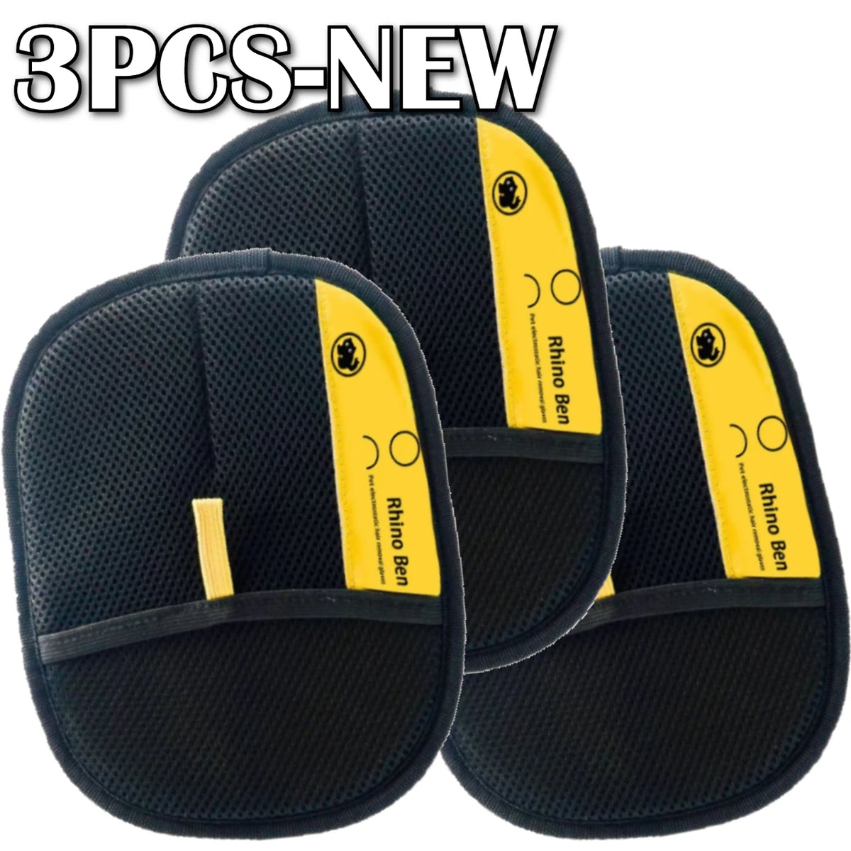 Electrostatic Pet Hair Remover Gloves for Dogs and Cats