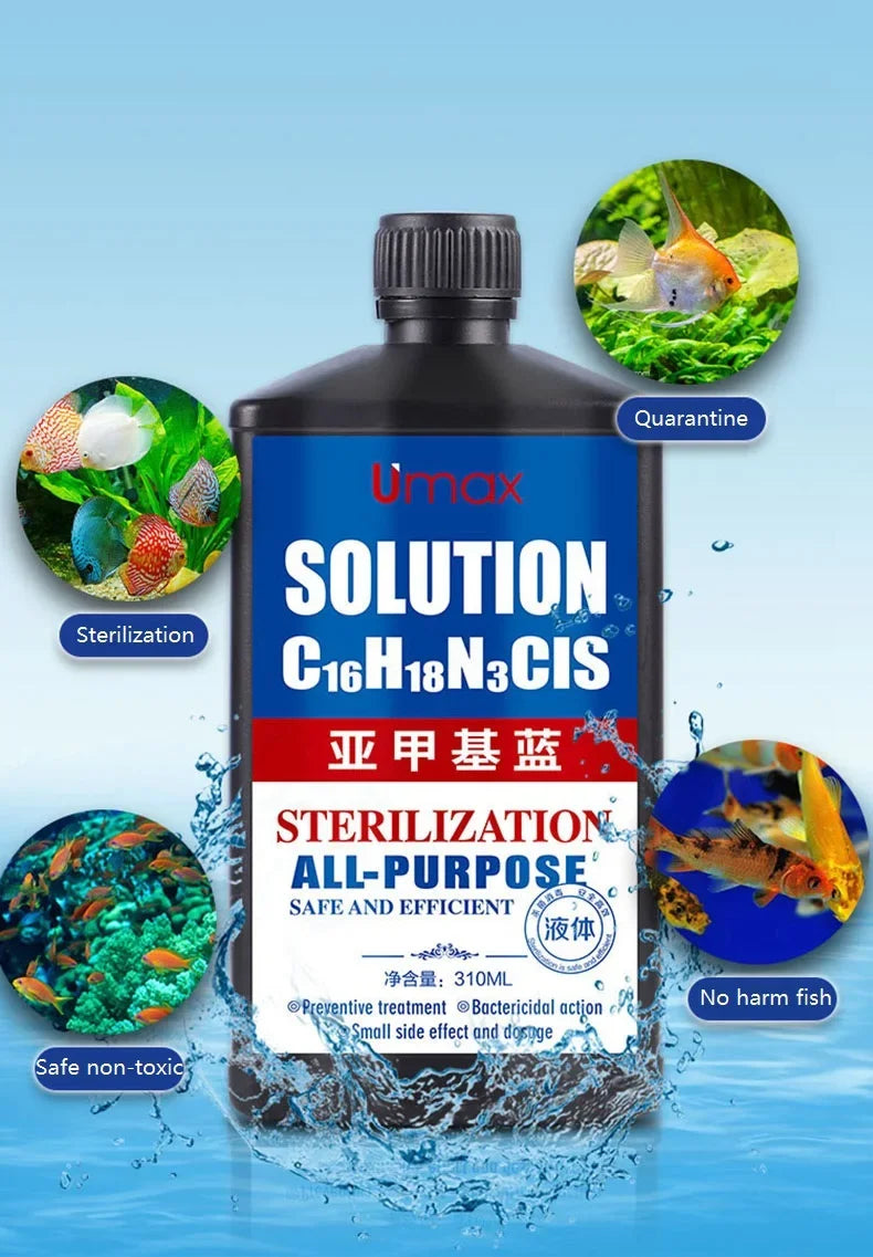 Aquarium Methylblau-Behandlungslösung