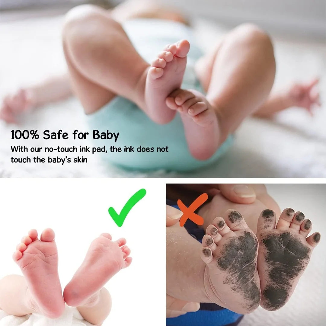 Inkless Baby Handprint & Footprint Keepsake Kit
