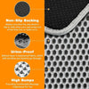 Heavy Duty Waterproof Cat Litter Mat with Non-Slip Base