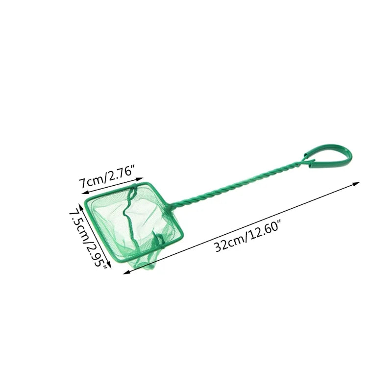 3-Inch Fine Mesh Aquarium Fish Net With Comfort Handle