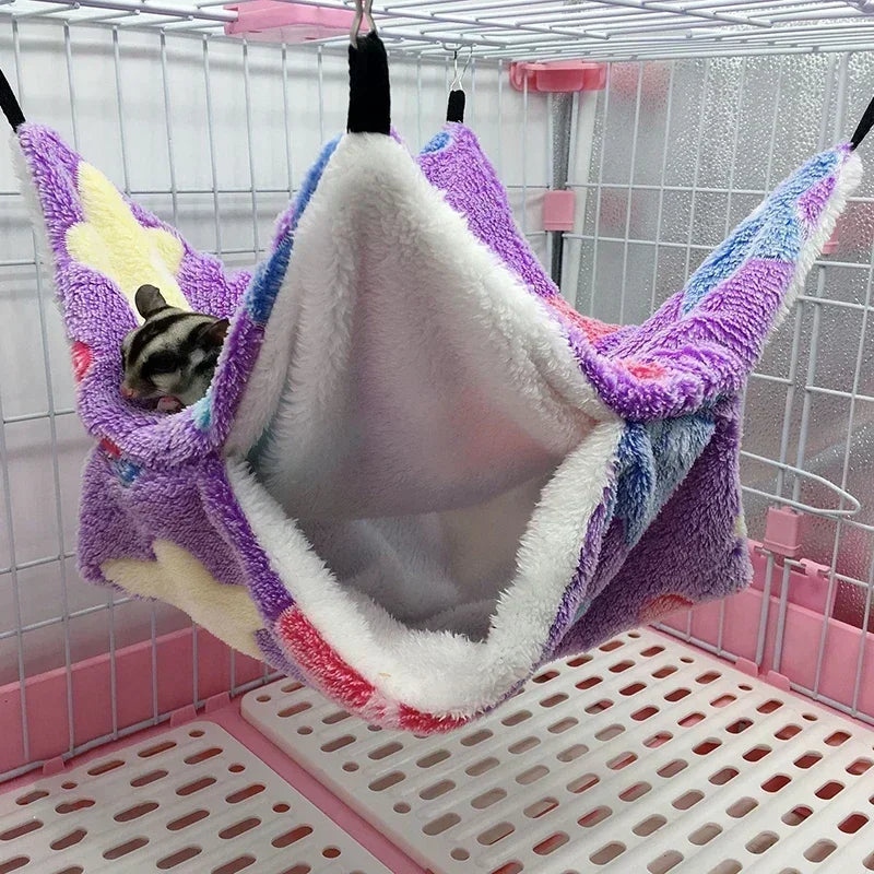 Hamac Double Couche pour Petits Animaux