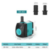 Pompe à eau submersible pour aquarium