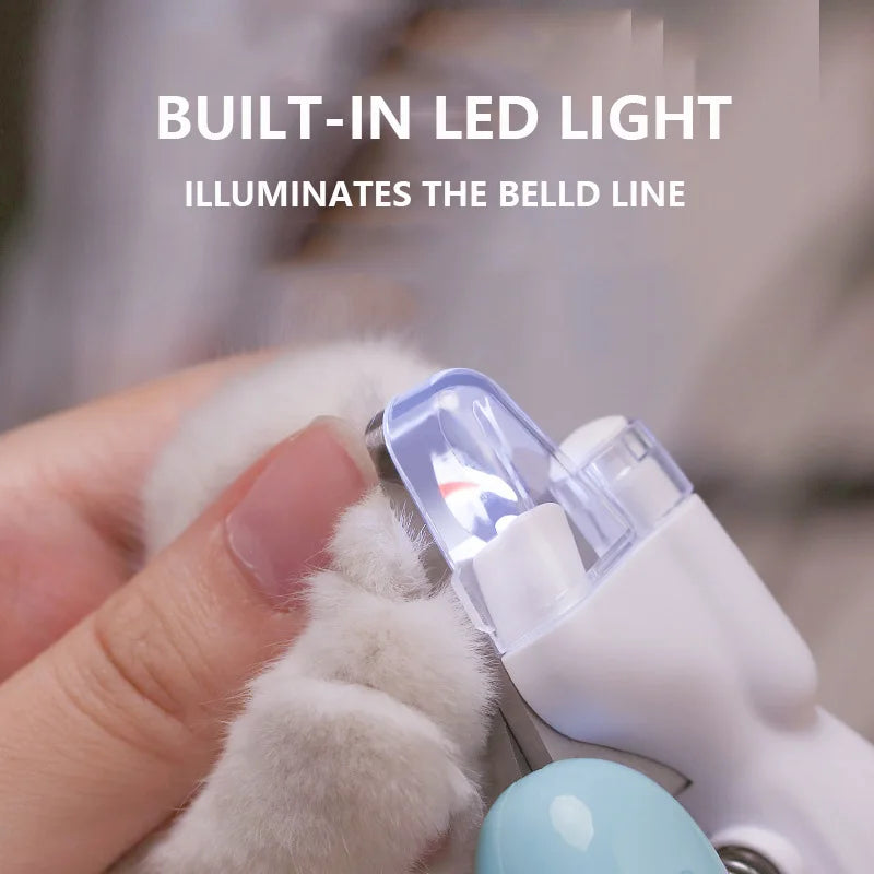 LED Pet Nail Clippers for Dogs, Cats & Small Animals