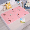 Waterproof Cartoon Bed Protector Pad for Kids and Adults