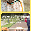 Reflective Bungee Dog Leash with Car Seatbelt Attachment for Large Dogs
