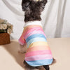 Classic Stripe Polo Shirt for Small Dogs