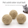 Pelotas de Juguete para Gatos con Cascabel de Sisal