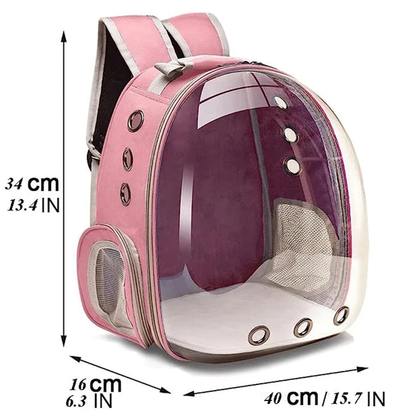 Cat Carrier Backpack Transparent Capsule Bubble Travel