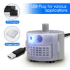 Cat Water Fountain Replacement Pump - Ultra-Quiet USB