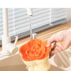 Elevated Ceramic Slow Feeder Bowl for Cats and Small Dogs