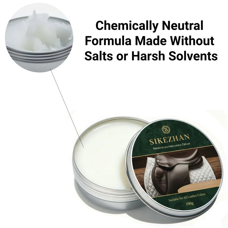 Crème pour selle en cuir - Nourrissante, conditionnante et protectrice