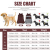 Waterproof Reflective Dog Coat with Adjustable Turtleneck
