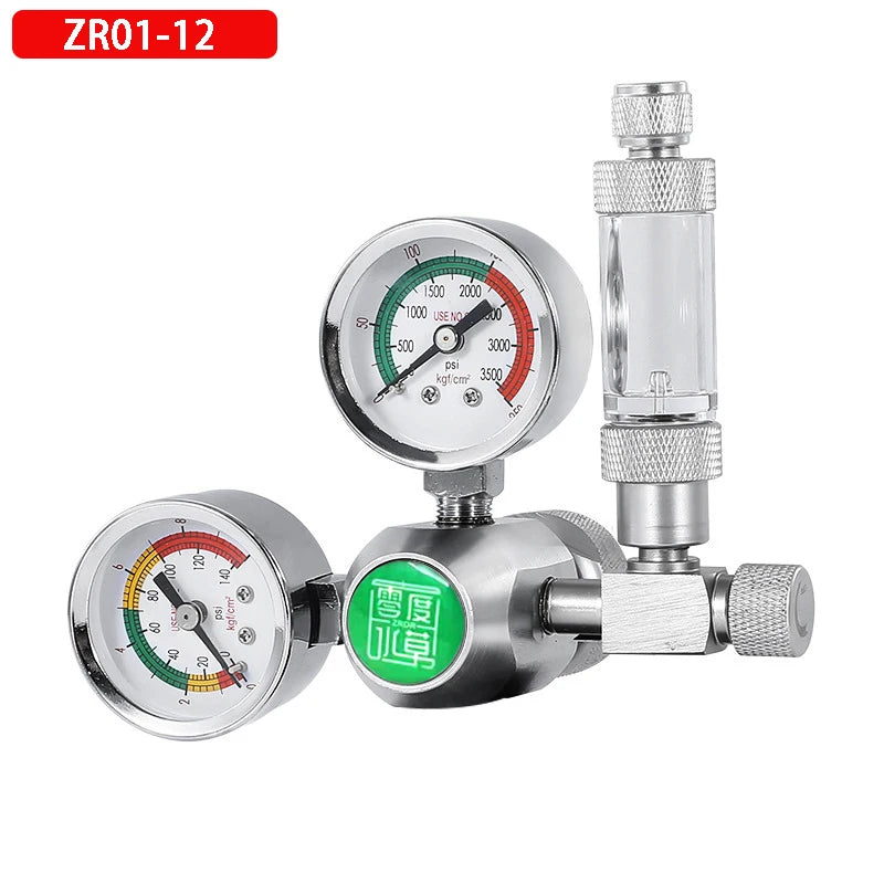 Régulateur CO2 pour Aquarium avec Solénoïde et Compteur de Bulles