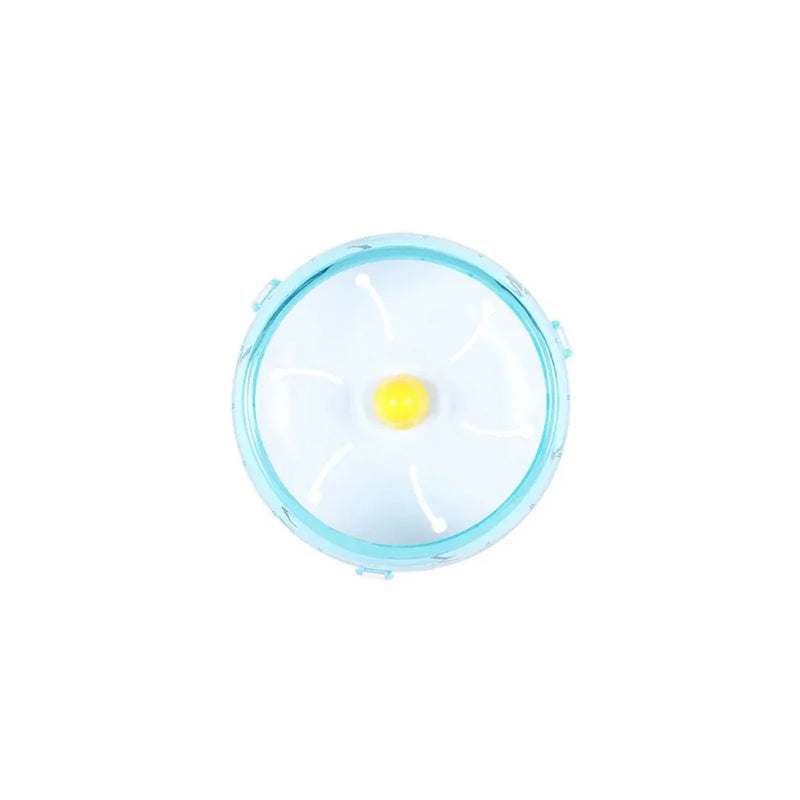Hamster Wheel Running Disc Toy - Silent Transparent Rotating Wheel