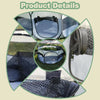Foldable Small Pet Playpen with Cover for Indoor and Outdoor Use