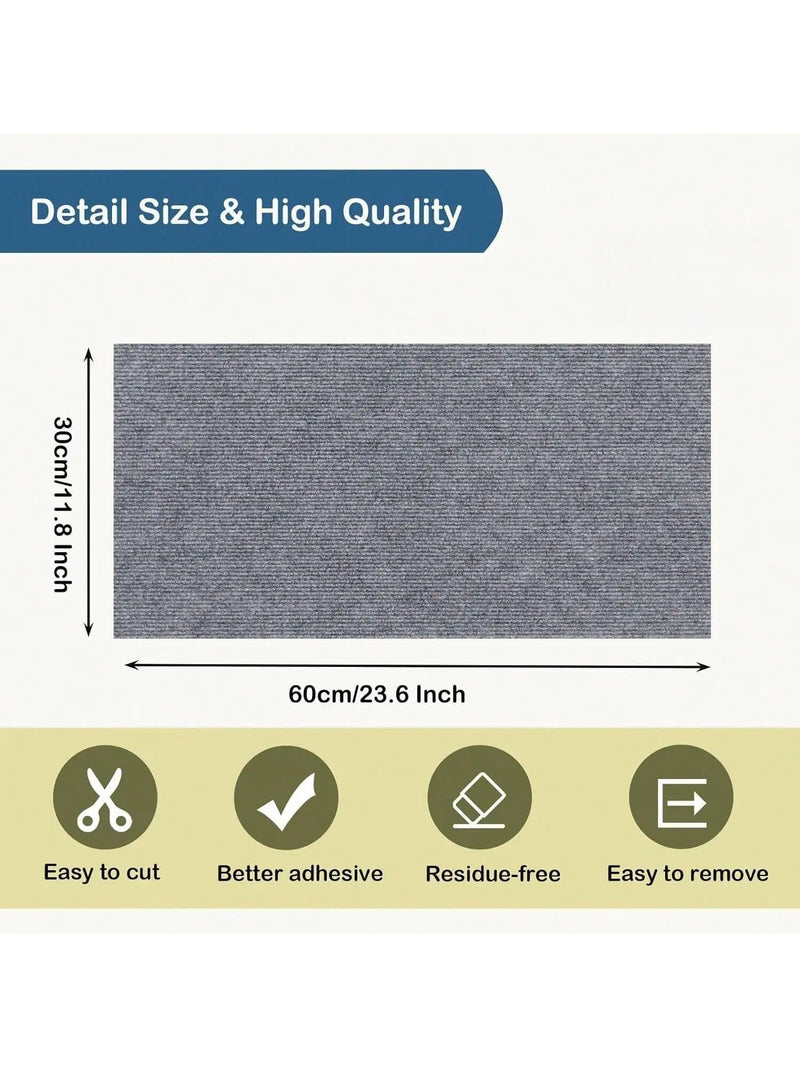 Cat Scratch Mat - Self-Adhesive, Trimmable Furniture Protector