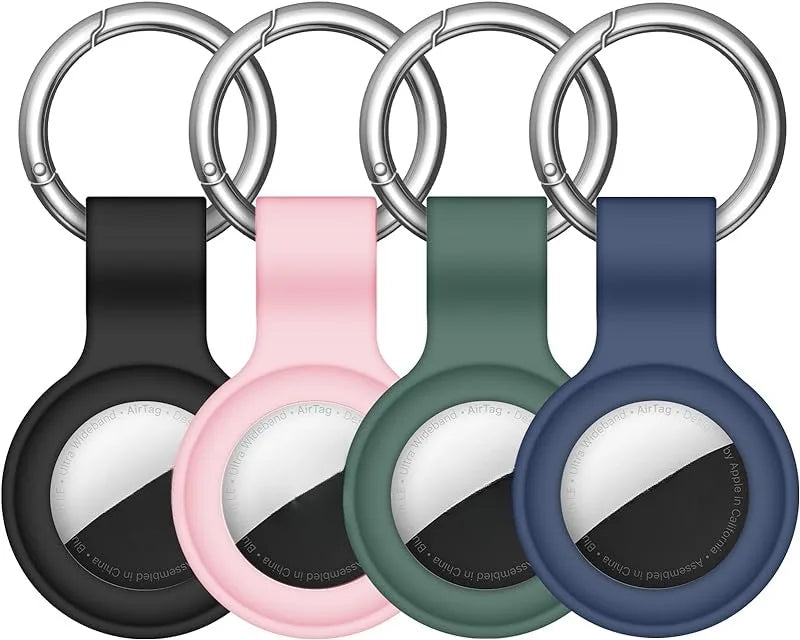 Silicone AirTag Case with Keychain