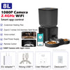 Smart 8L Automatische Katzenspender mit HD-Kamera