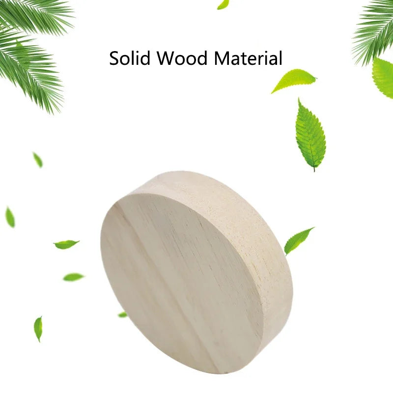 Smooth Wooden Small Animal Feeding Bowl