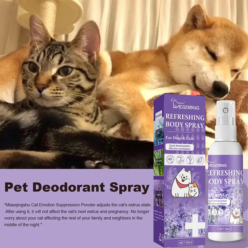 Lavender Oil Dog Deodorizer Spray