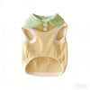 Breathable Dog T-Shirt with Collar for Summer