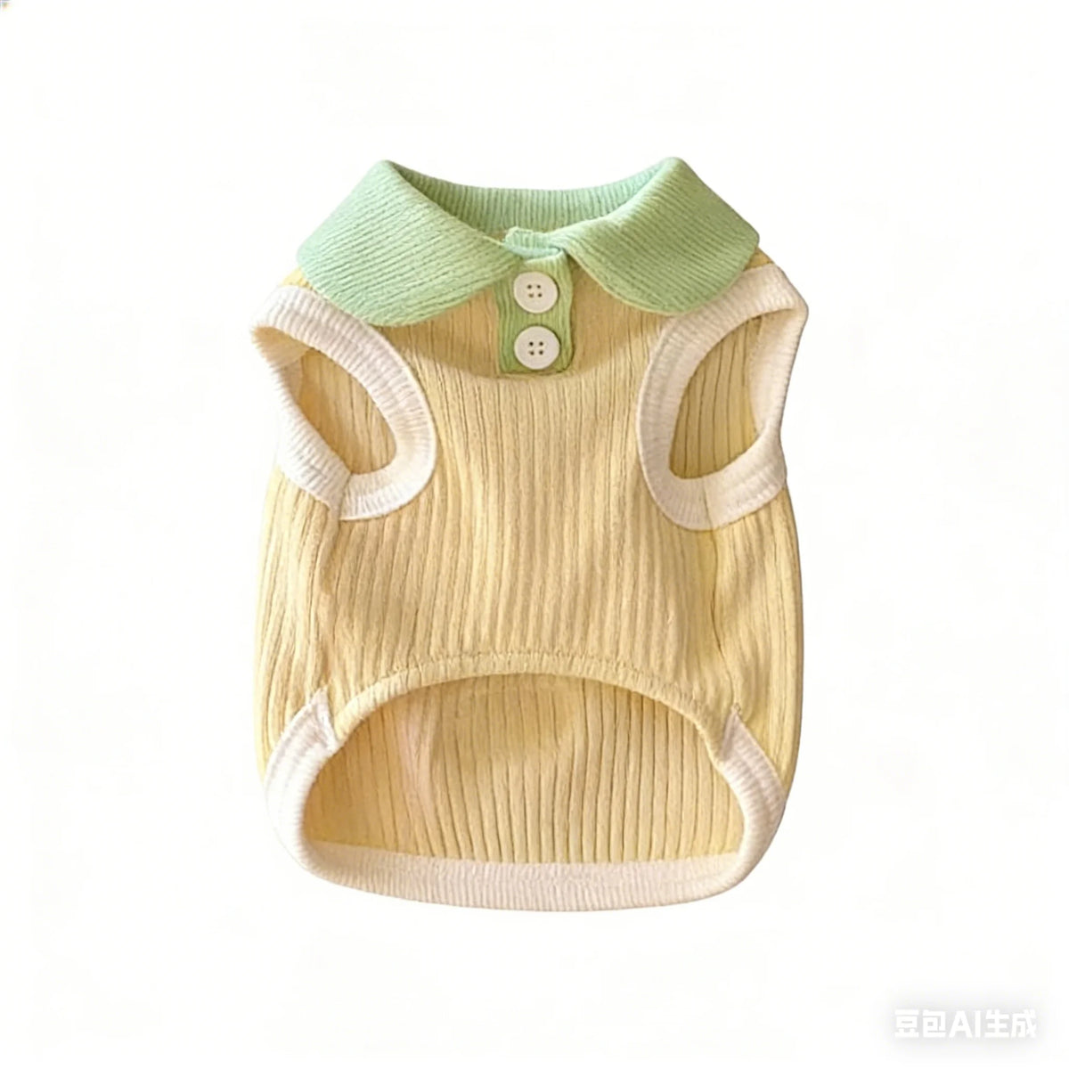 Breathable Dog T-Shirt with Collar for Summer