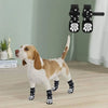 Breathable Anti-Slip Dog Socks with Paw Print Design (4-Pack)