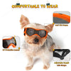 Adjustable UV Protection Dog Goggles for Small & Medium Breeds