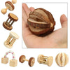 Natural Wooden Chew Toy Set for Small Pets – Guinea Pigs, Rabbits & Hamsters