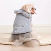 Cozy Fleece Dog Hoodie for Small and Medium Breeds