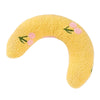 Super Soft Half Donut Cat Bed Pillow for Neck Support and Relaxation